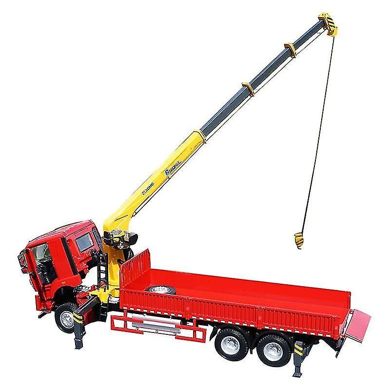 Gerui 1/35 Integrated Truck Mounted Crane Cargo Transportation Engineering V