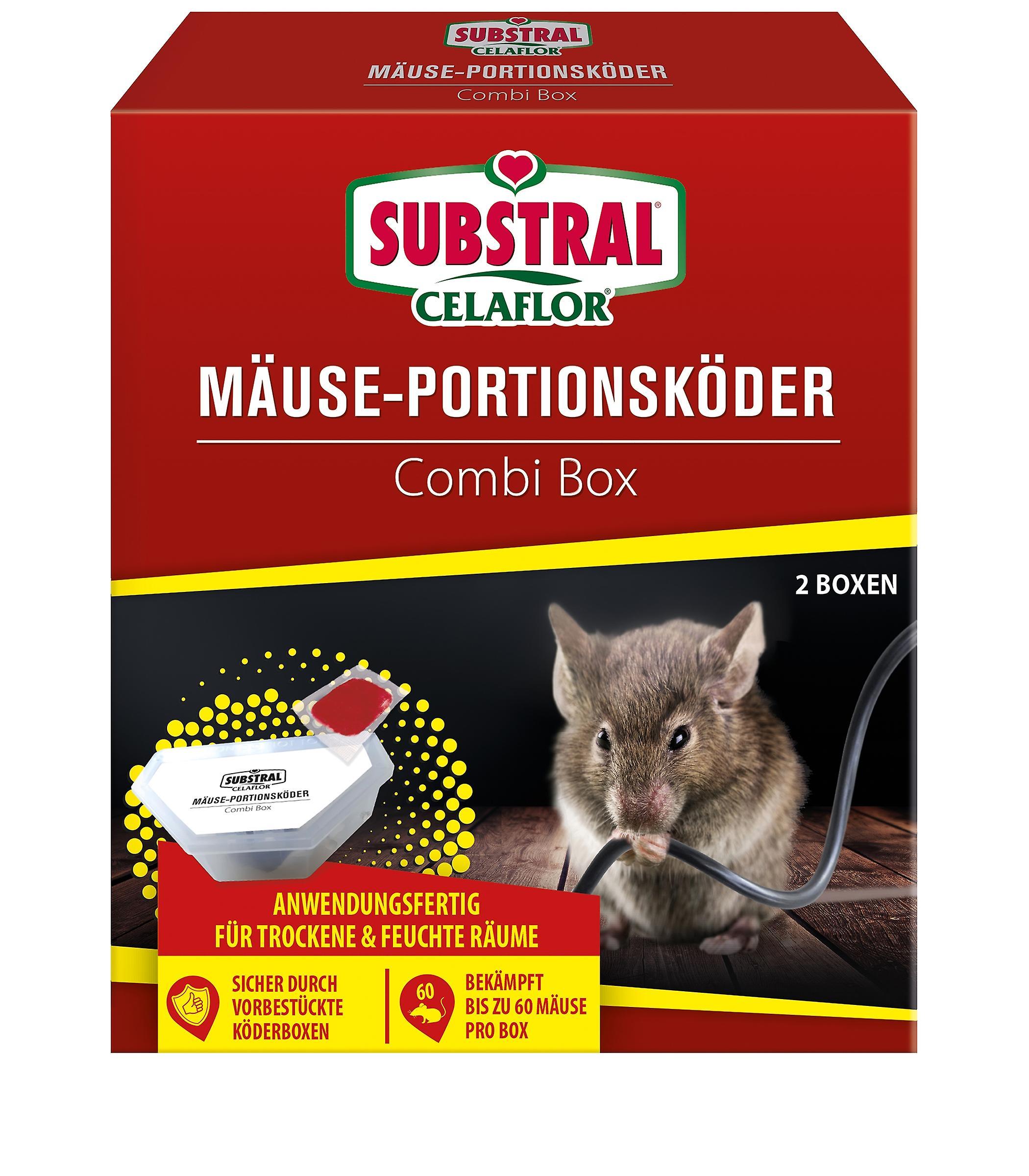 Substral Celaflor SUBSTRAL® Celaflor® Mice Portion-Bait Combi Box, 2 pieces