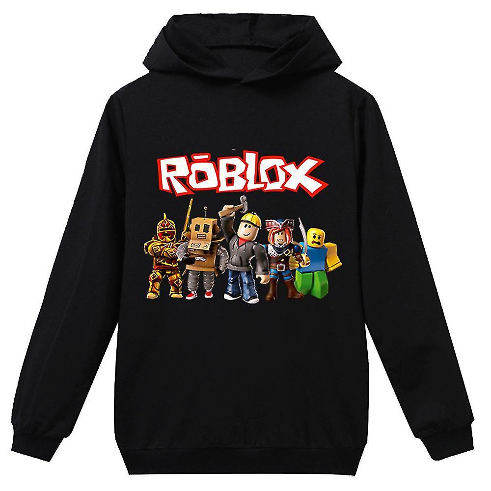 Cryin Kids Roblox Game Printed Pullover Hoodie Boys Girls Hooded Sweatshirt Casual Hoody Tops 5-10 Years 5-6 Years