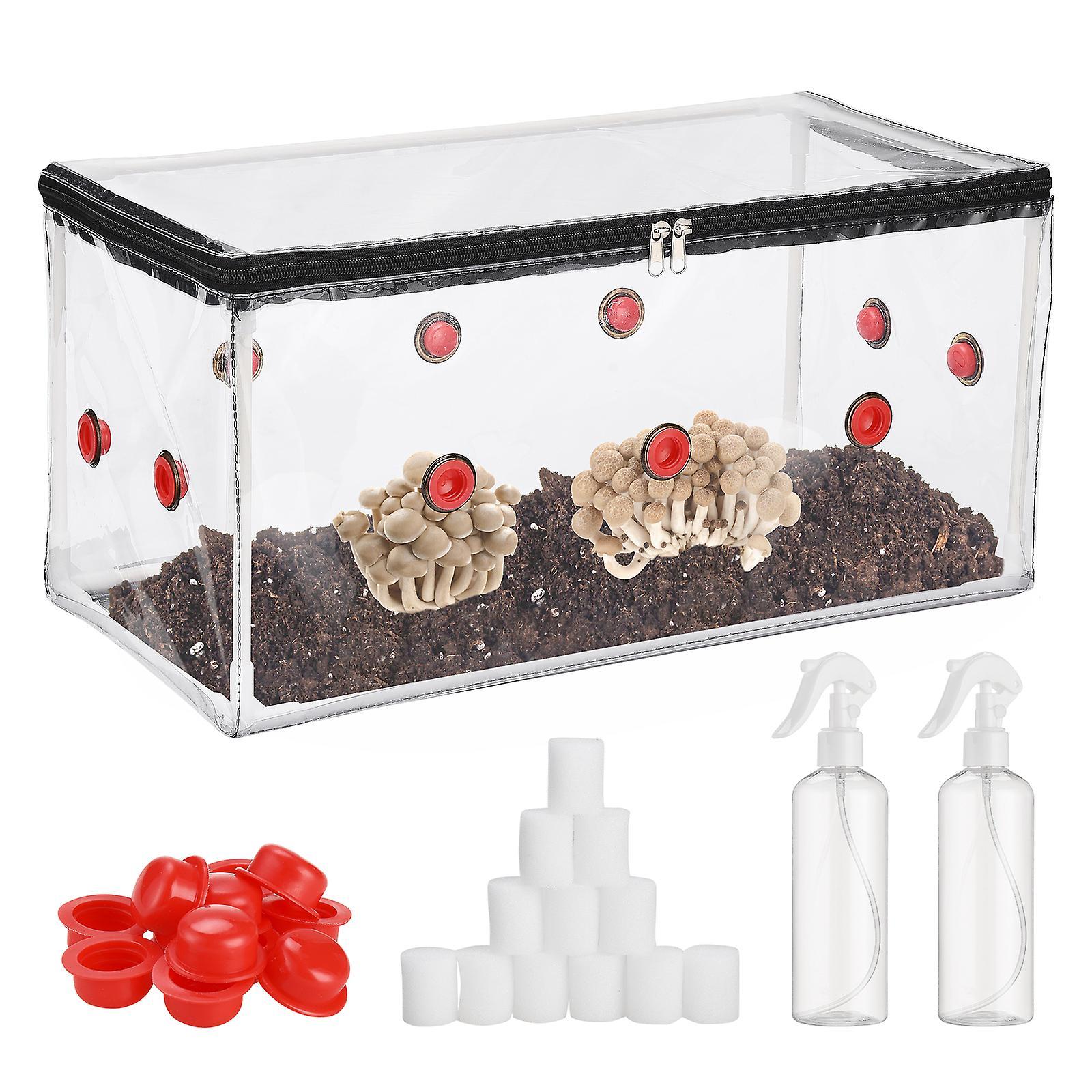 Favrison Mushroom Monotub Kit Home Mushroom Grow Kit Mushroom Tent Save Your Mycology Mushroom Grow Bags