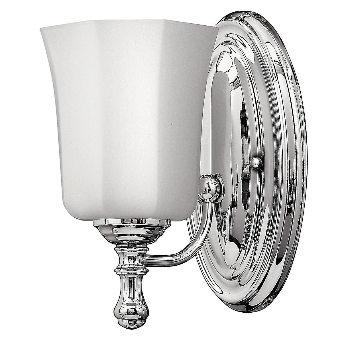 Shelly 1 Light Bathroom Wall Light Polished Chrome IP44 G9