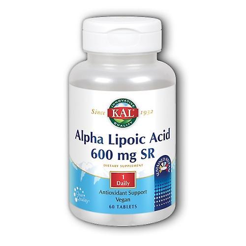 Kal Alpha Lipoic Acid Sustained Release, 60 Tabs (Pack of 1)