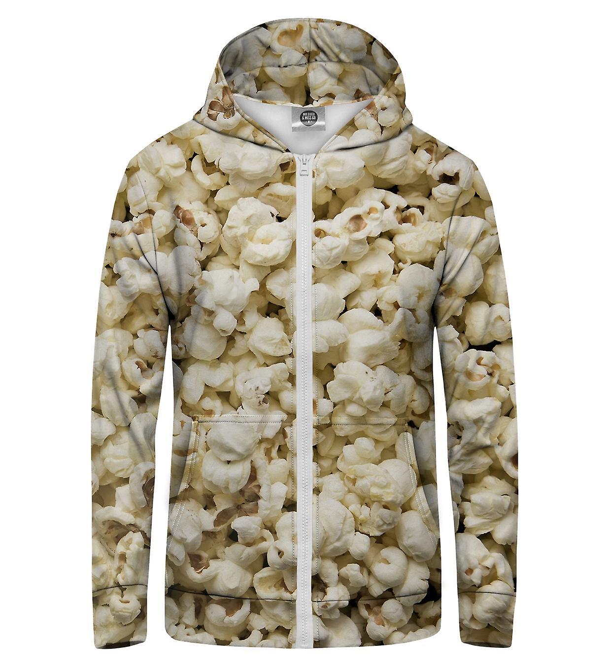 Mr Gugu & Miss Go Mr. GUGU & Miss GO Popcorn Hoodie Kangaroo Zip Up white XS