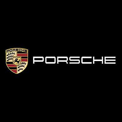 SSRGV Car decorative stickers, car stickers, wipers, central control windows, UV personalized stickers - Porsche/5 pack