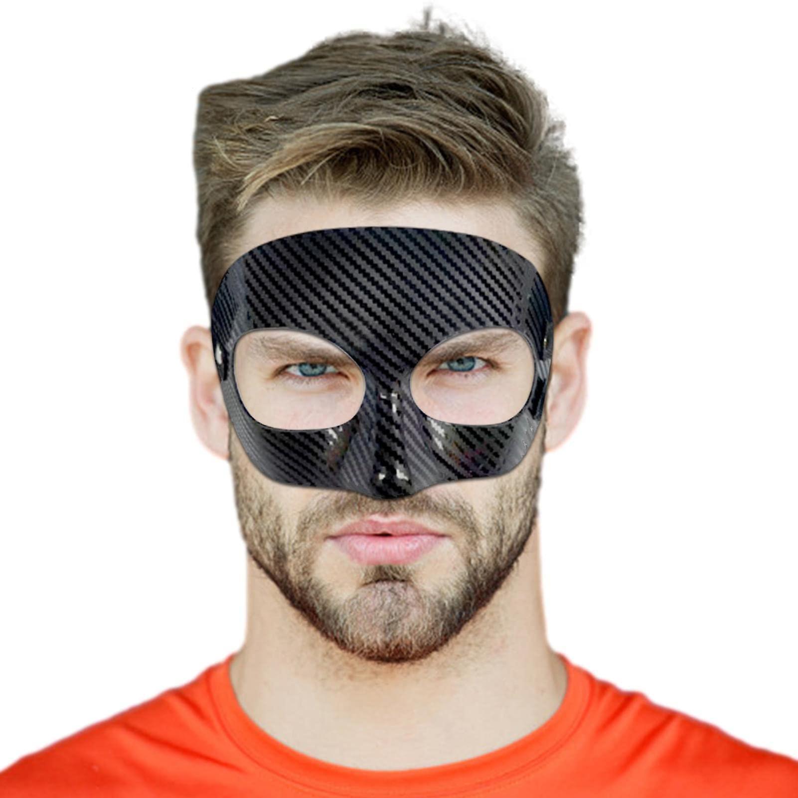 Langray Nose Guard for Sports,Adjustable Face Guard Comprehensive Face Protection - Protective Face Shield for Softball B