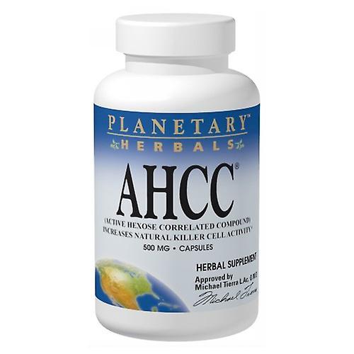 Planetary Herbals AHCC Capsules,500 mg ,30 Caps (Pack of 1)