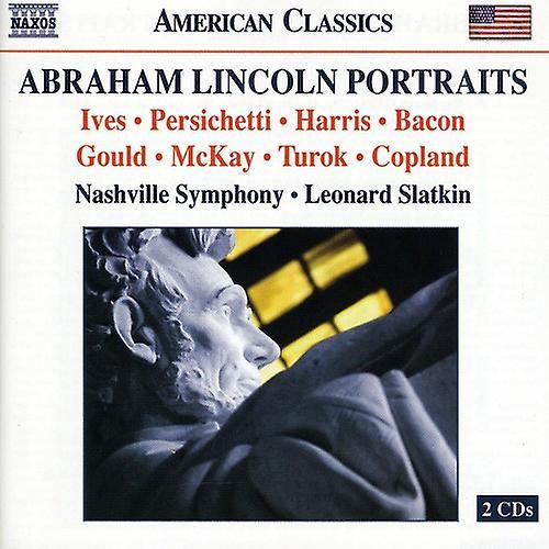 Naxos American Leonard Slatkin - Abraham Lincoln Portraits  [COMPACT DISCS] USA import