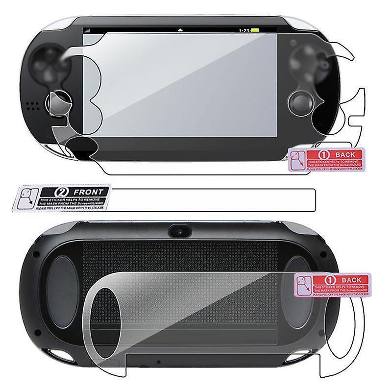 Zkdsv 1pc Front & Back Hd Screen Protector Film Protective Cover For Sony Ps Vita Ps Vita Screen Protector Accessories