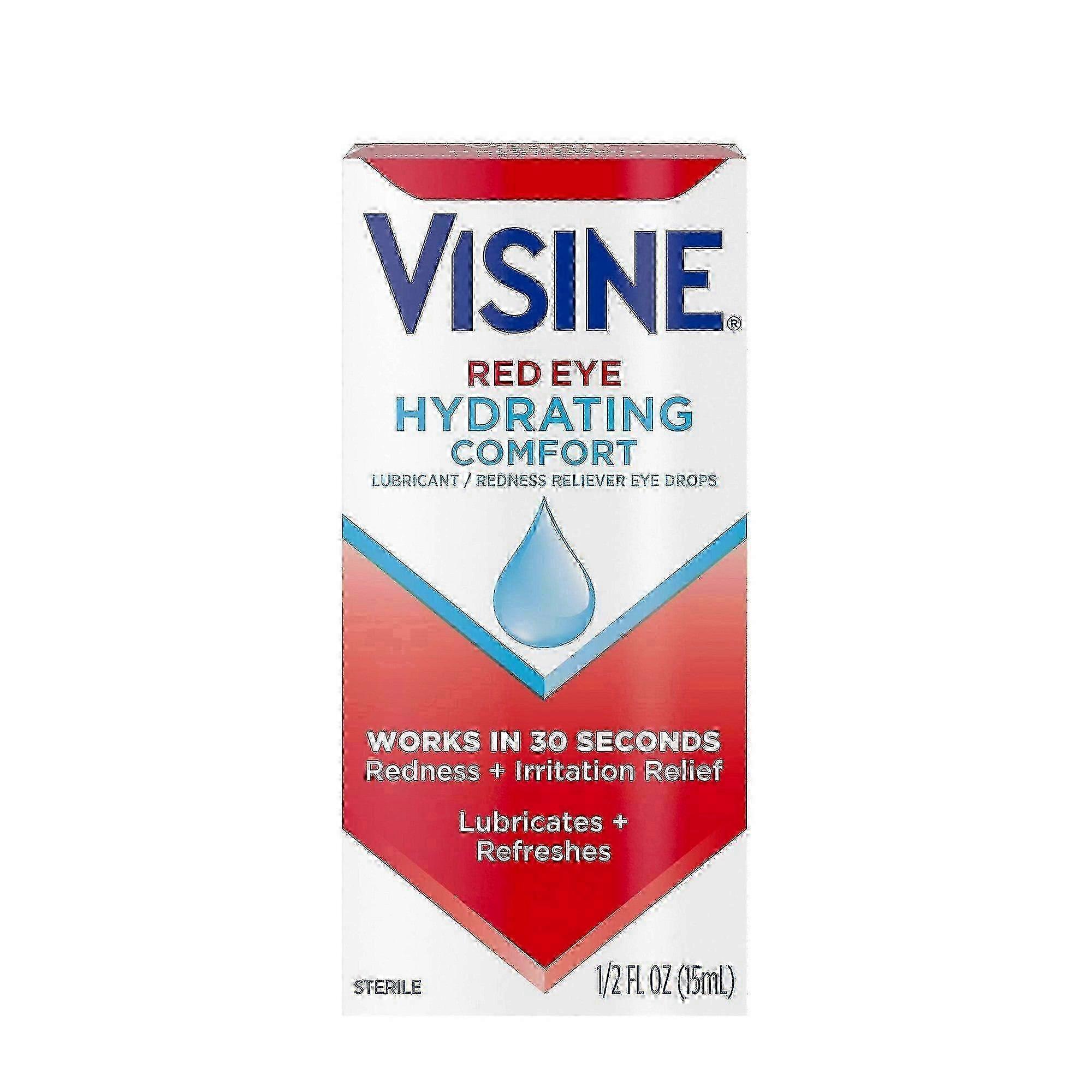 Visine Advanced Redness + Irritation Relief Eye Drops, 0.5 Oz