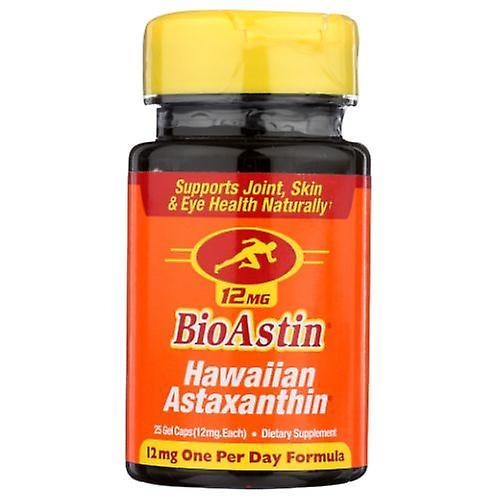 Nutrex Hawaii BioAstin Hawaiian Astaxanthin,12 MG ,25 CAPS (Pack of 1)