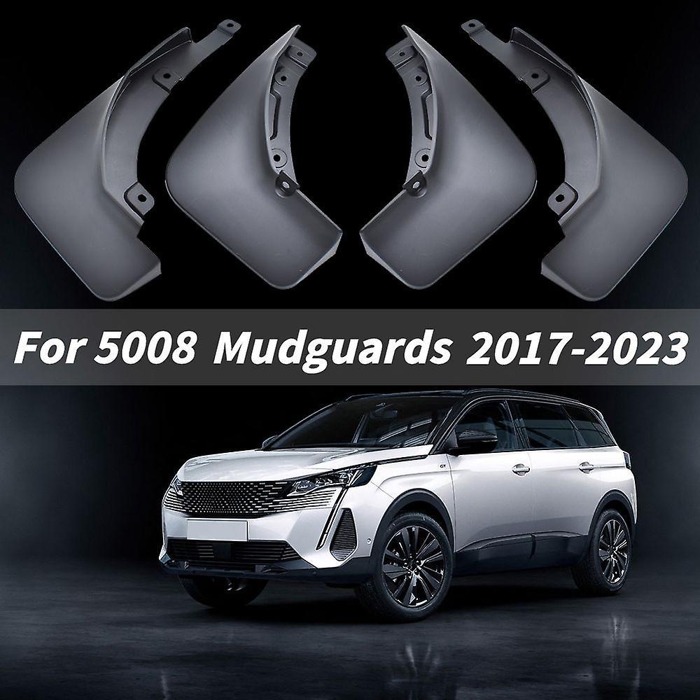 carhanson Car Accessories For Peugeot 5008 GT 2020-2023 Splash Guards Mud Flaps mudguard protector