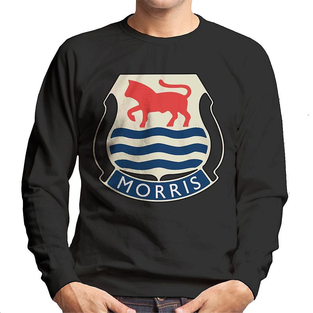 Morris Logo British Motor Heritage Men's Sweatshirt Black XX-Large