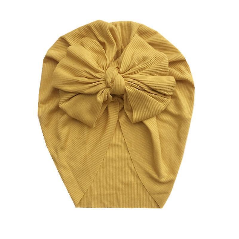 Slowmoose Lovely Flower Baby Hat - Bonnet Headwraps Kids Hat Beanie style 6 yellow