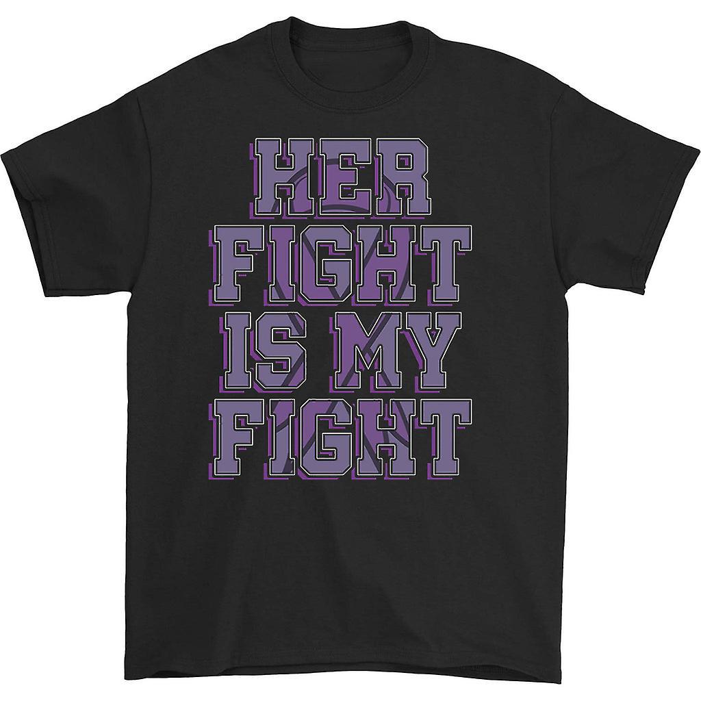 HISHARK Her fight is my fight 99 t-shirt black XL