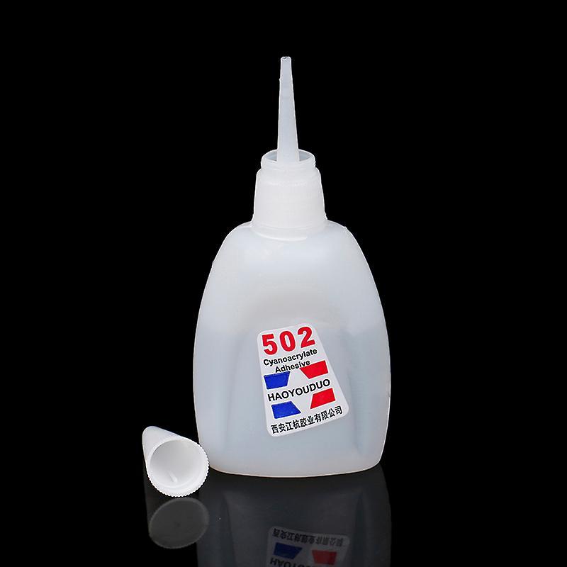 Unbrand 1pc Super Liquid Glue 502 Instant Quick-drying Cyanoacrylate Adhesive Strongglue White