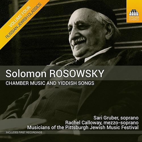 Toccata Rosowsky / Gruber / Calloway - Chamber Music & Yiddish Songs [COMPACT DISCS] USA Import