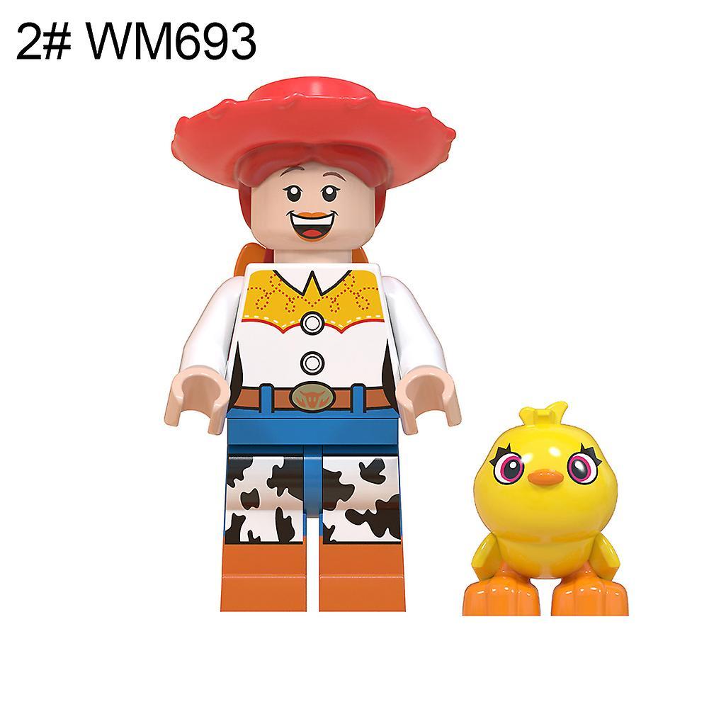 Somerway WM6060 Buzz Lightyear Woody Minifigure Building Blocks Kids Gift Collectible Jessie#