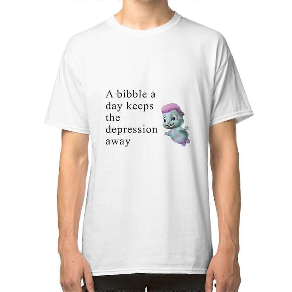 RockShark Bibble Meme T-shirt white M