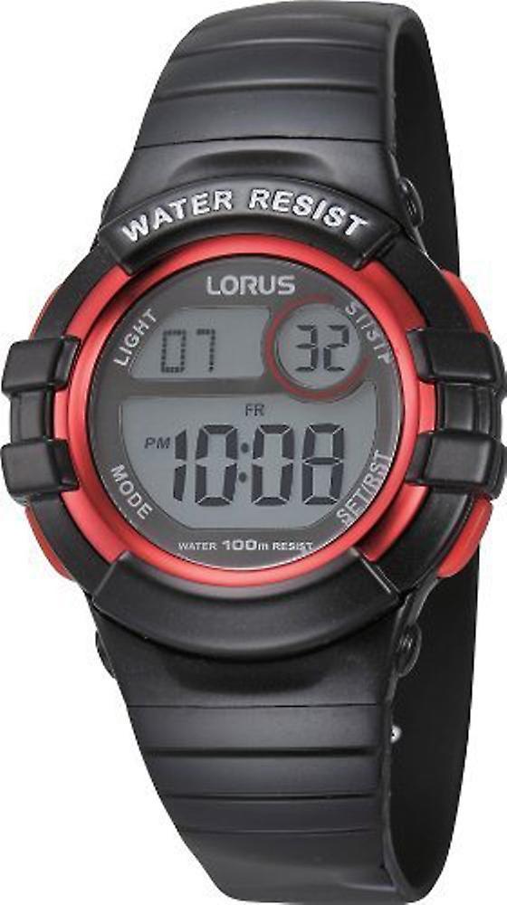 Lorus watches Quartz Digital Child Watch with R2379HX9 Polyurethane Bracelet