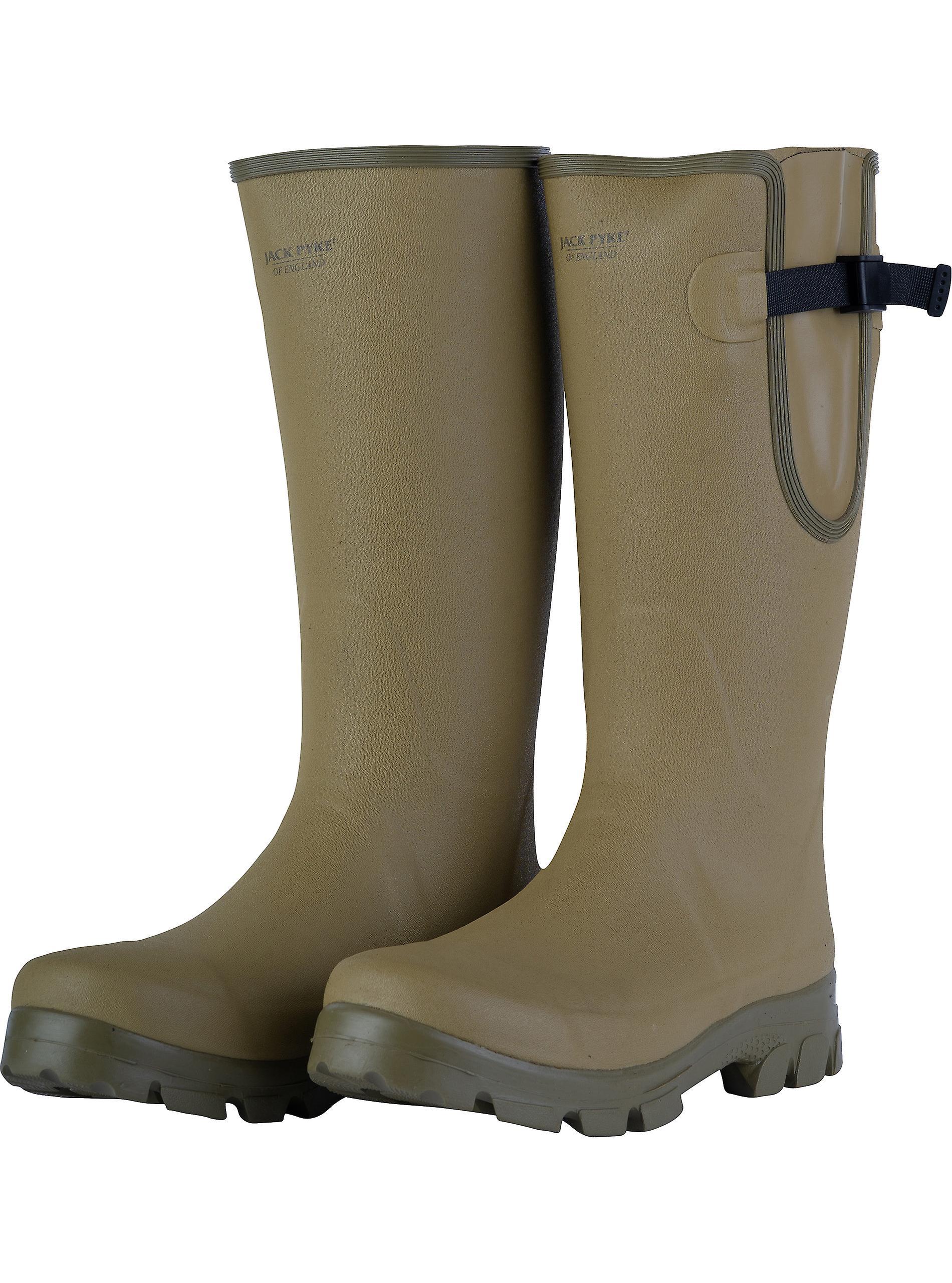 JACK PYKE Ashcombe Wellington Boots Green 11 UK