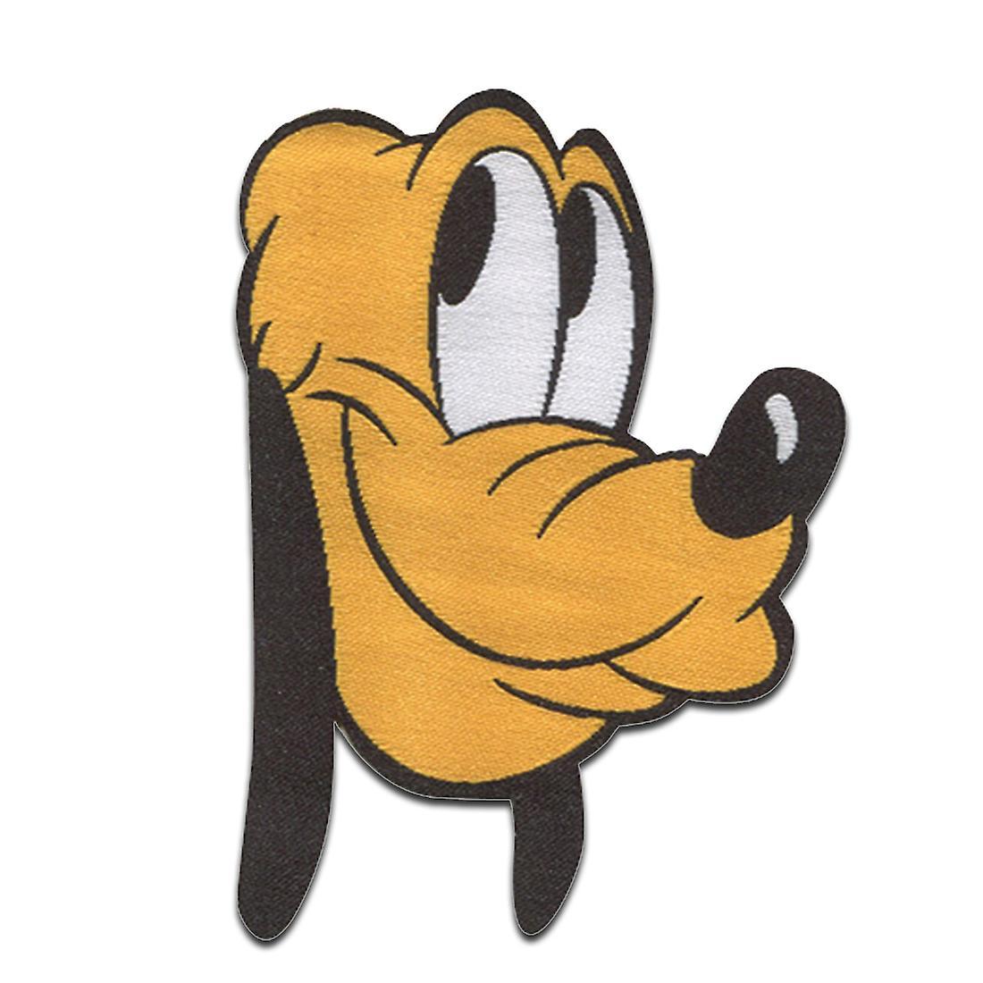 © Disney Mickey Mouse Pluto - Patch, Iron-on patch, Iron on, Size: 7.5 x 5.3 cm