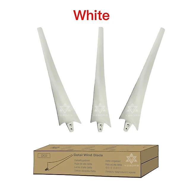 Jelivey Delta Wing High Carbon Fibers Blade Wind Turbine Generator Blade For Wind Turbine Generator Windmill 200w 600w 800W 3 White