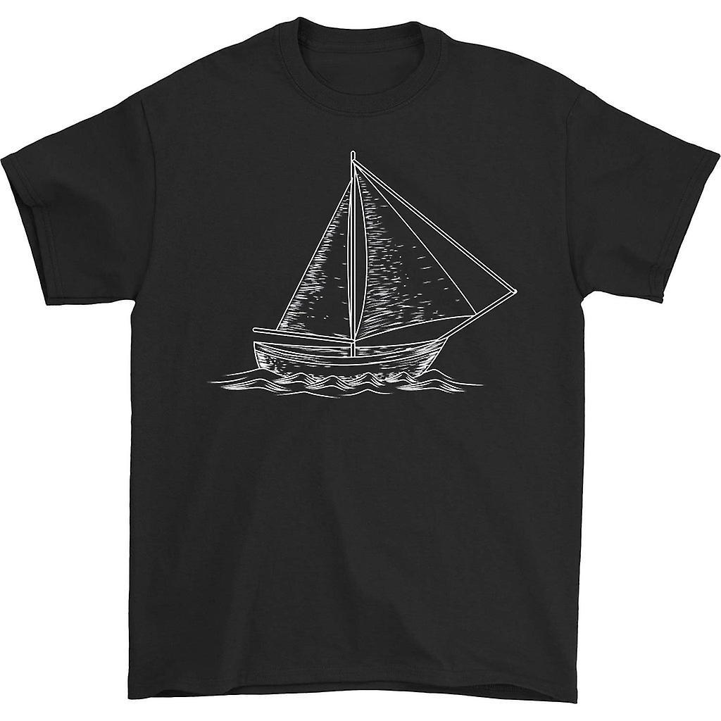 HISHARK Sailing boat t-shirt Black M