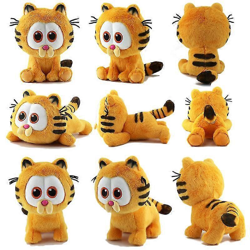 Yuheng Garfield Plush Toy Fat Cat Plush Doll Kids Birthday Gift Standing