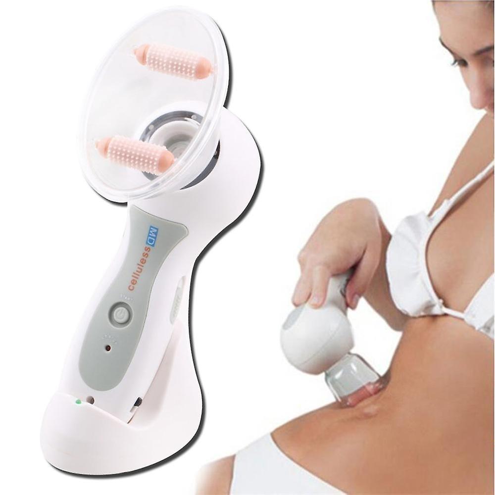 Initially Portable Anticellulite Body Deep Vacuum Cans Anti-cellulite Cupping Massager Therapy Cellulite Suction Cup EU Plug