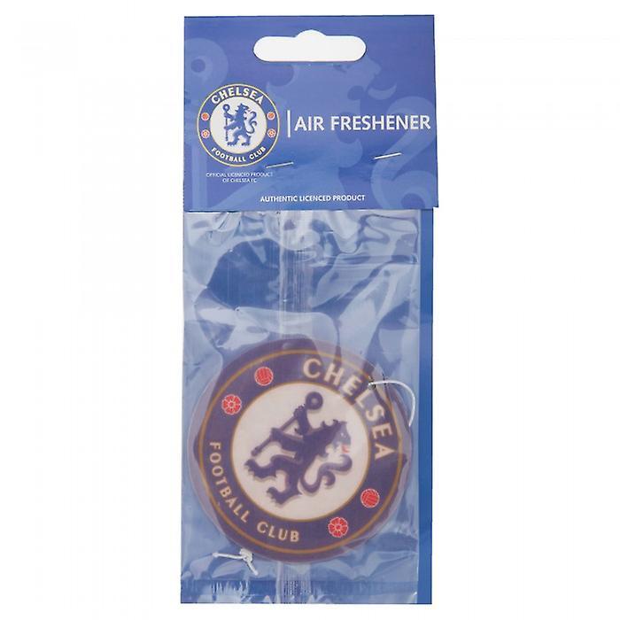 Chelsea FC Official Football Crest Car Air Freshener Blue/White One Size