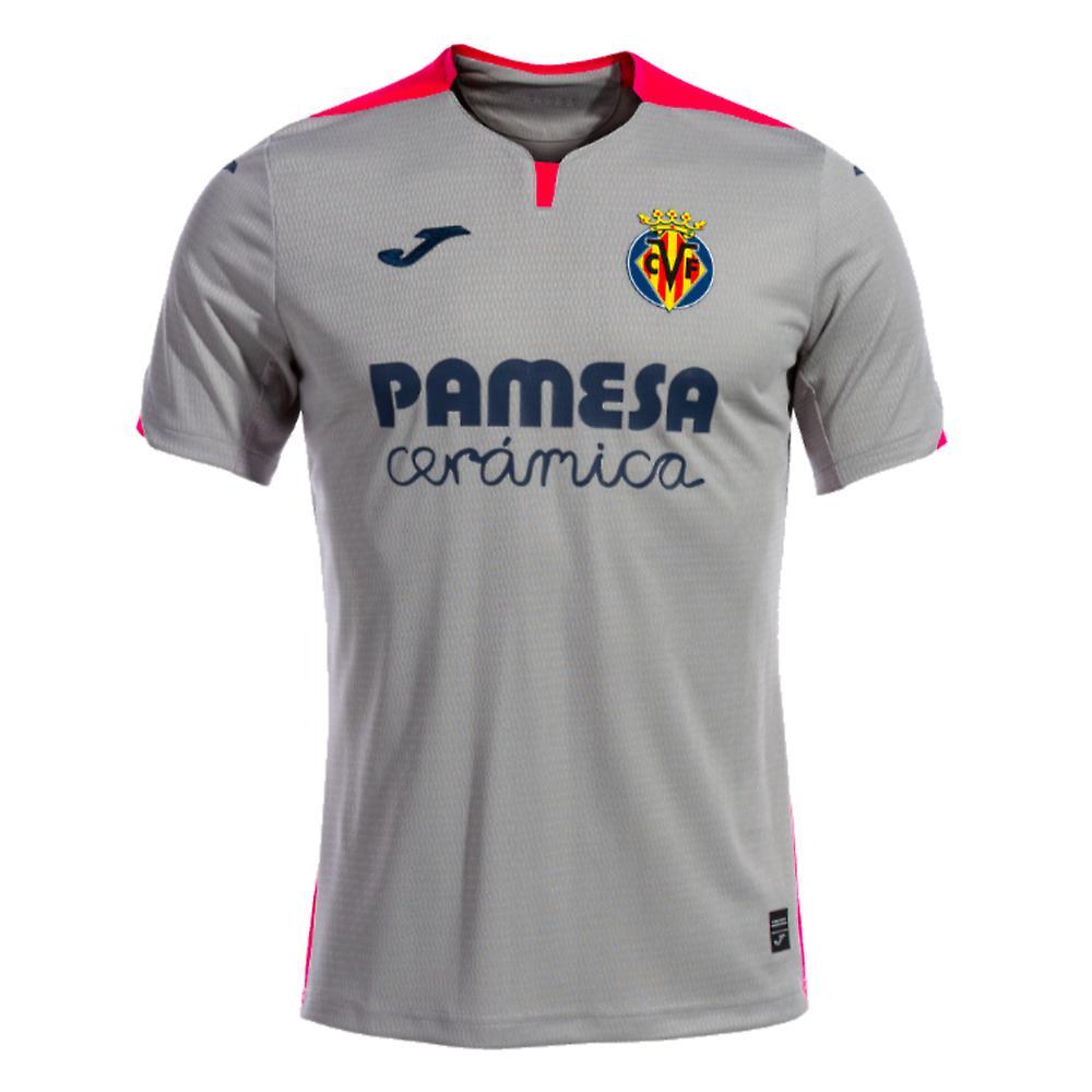 Joma 2023-2024 Villarreal Third Shirt Grey Medium - 38-40 inch Chest