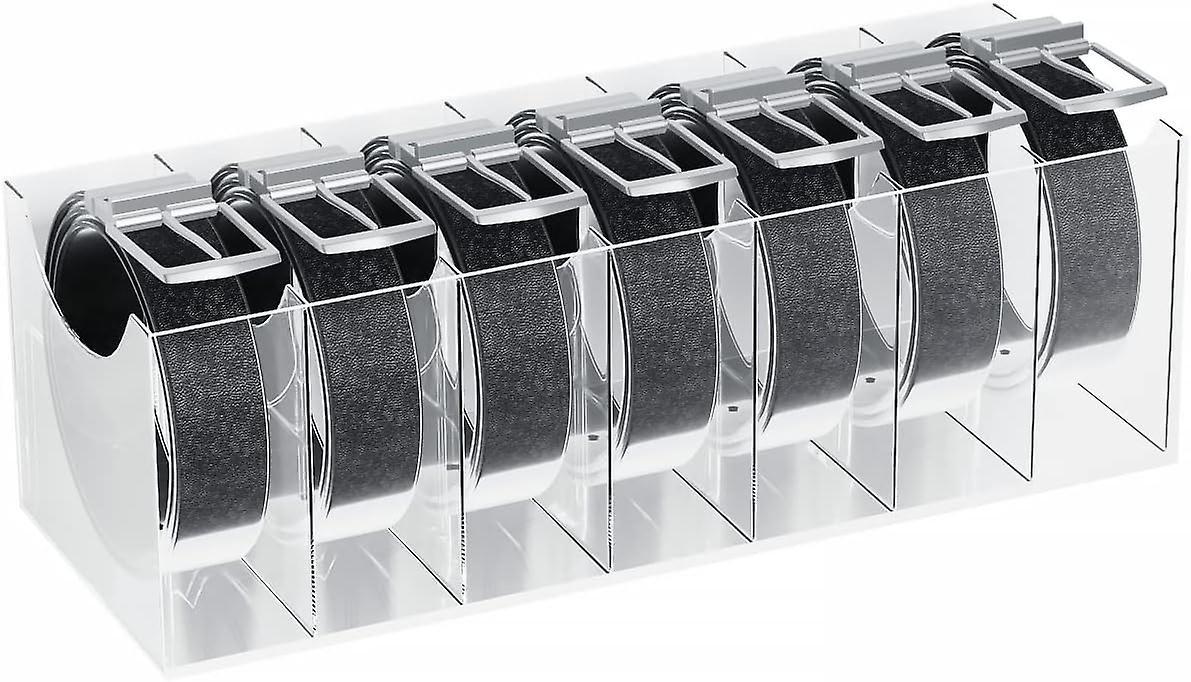 Fankie666 Acrylic Clear Belt Organizer - Storage Holder For Closet And Drawer