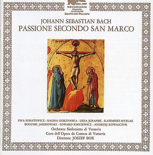 Bongiovanni J.S. Bach - St Mark Passion  [COMPACT DISCS] USA import