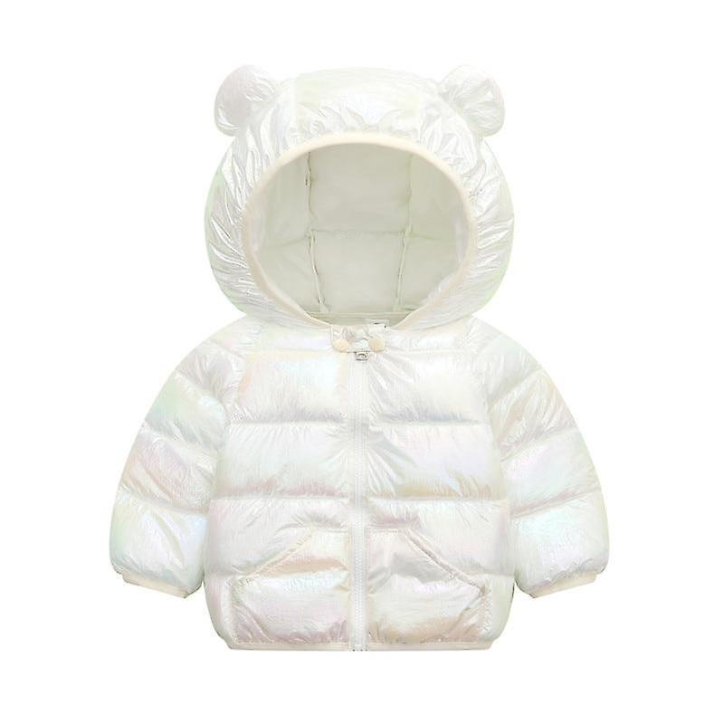 Slowmoose Autumn Infant Hooded Knitting Jacket For Baby Clothes - Newborn Coat For Baby 9M / White-175