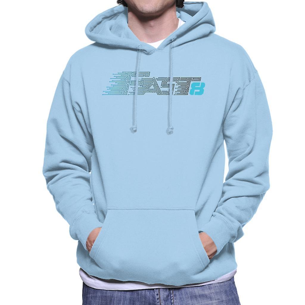 Fast & Furious Fast and Furious Fast 8 Blue Men's Hooded Sweatshirt Sky Blue Medium