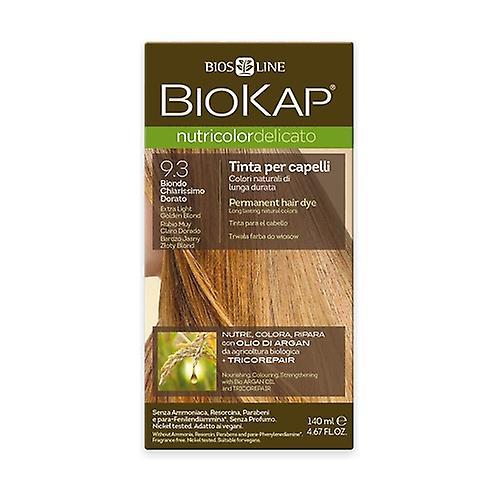 Biokap Nutricolor Delicato Very Light Golden Blonde 9.3 140 ml (Golden Blonde)