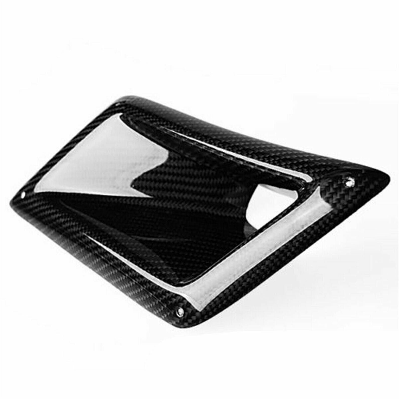 Snngv Left Bumper Carbon Fiber Air Vent Intake Duct Trim For 2003-2009 Nissan 350z Z33