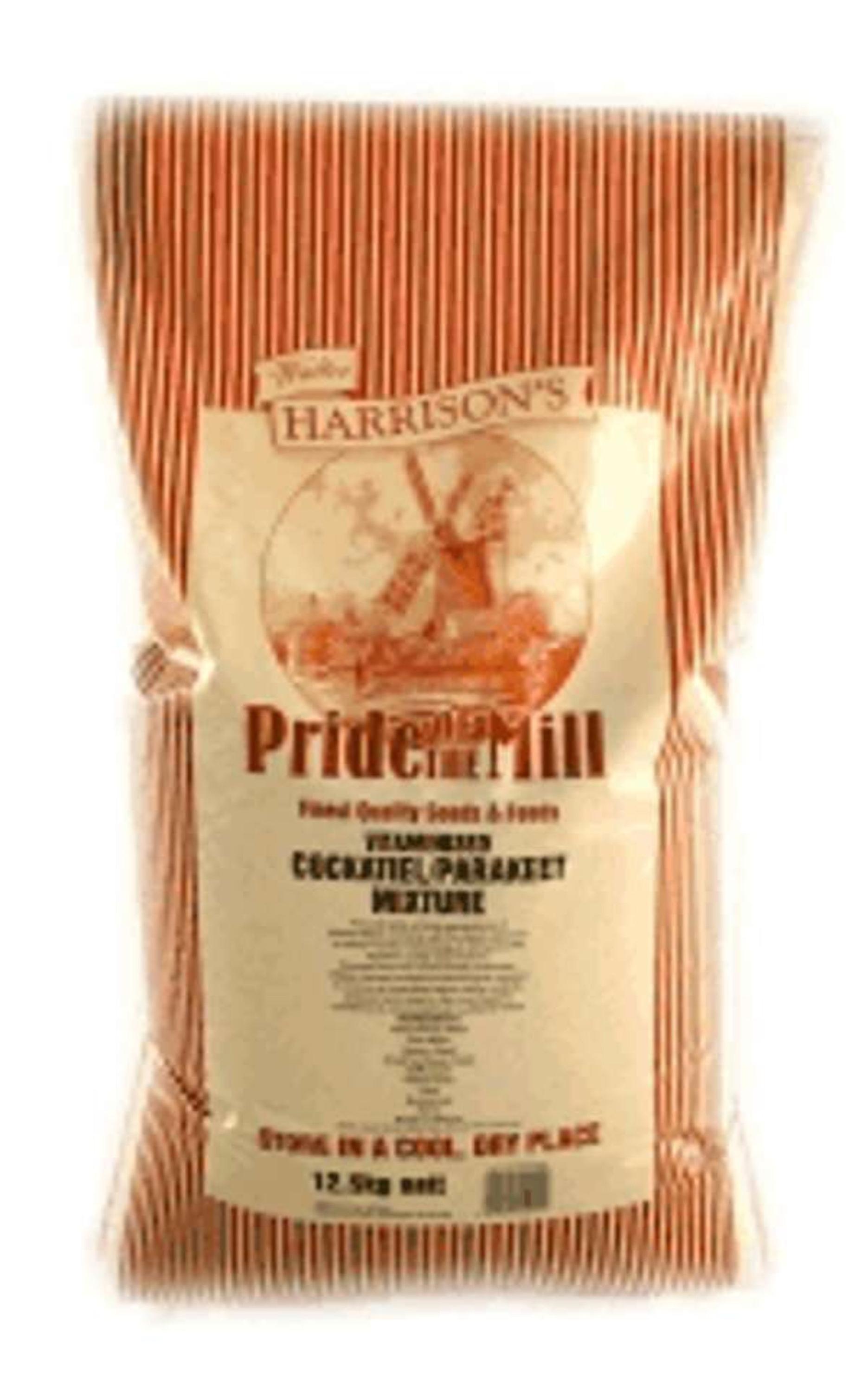 Walter Harrisons Harrisons Cockatiel / Parakeet Mixture Vitaminised Birds Food 20kg