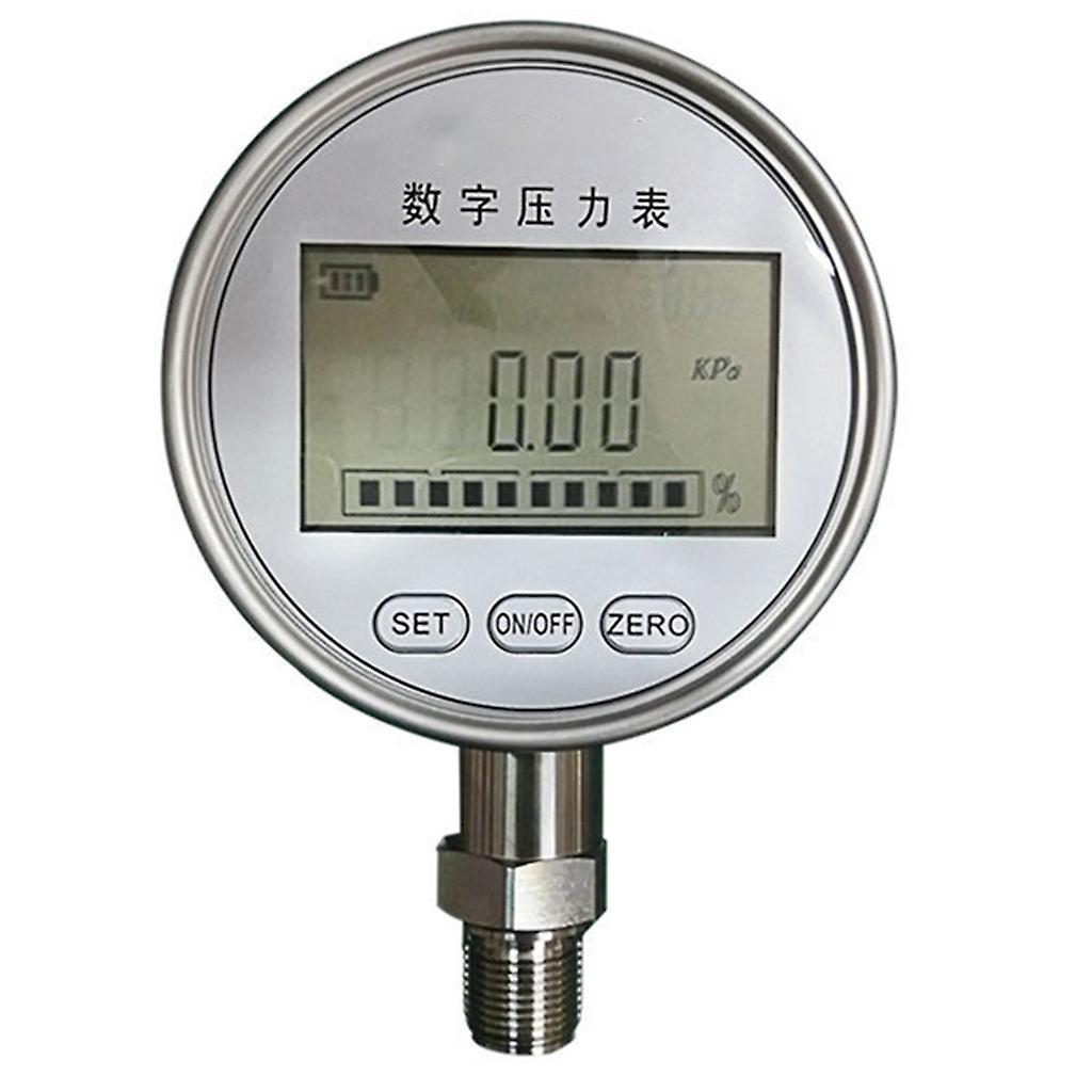 unbrand Digital Hydraulic Pressure Gauge Pressure Manometer Pressure Sensor M20x1.5 0-30Kpa