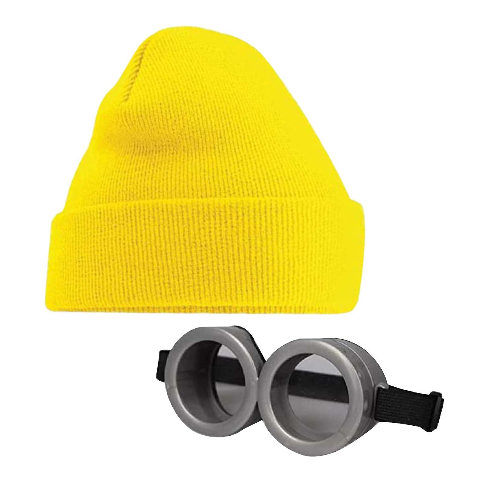 Kakanwo Clearance Unisex Beanie Hat Women'S Men'S Yellow One Size