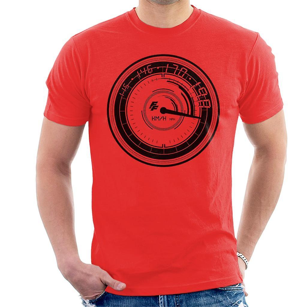 Fast & Furious Fast and Furious Speedometer Men's T-Shirt Red X-Large