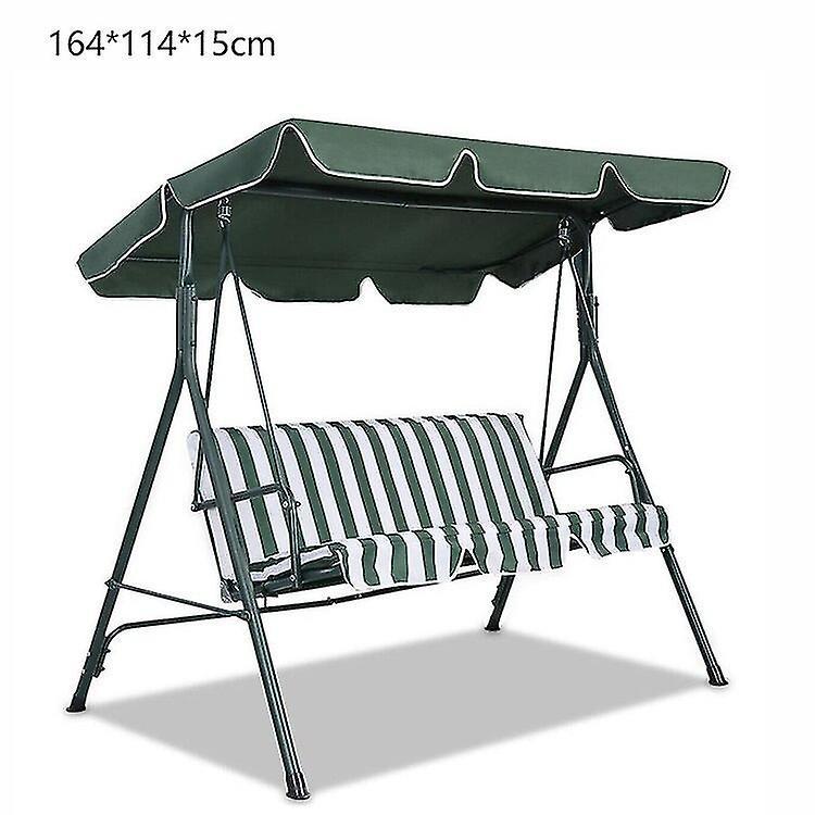 Guangzhou Yunlong Trading Co., Swing Seat Canopy Cover 3-seater Outdoor Garden Terrace Waterproof Courtyard Suspension Multi-color 17 Roof cover only