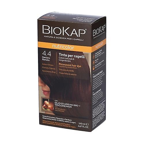 Biokap Auburn Brown Dye Brown Chestnut Dye 4.4 140 ml (Light Brown)