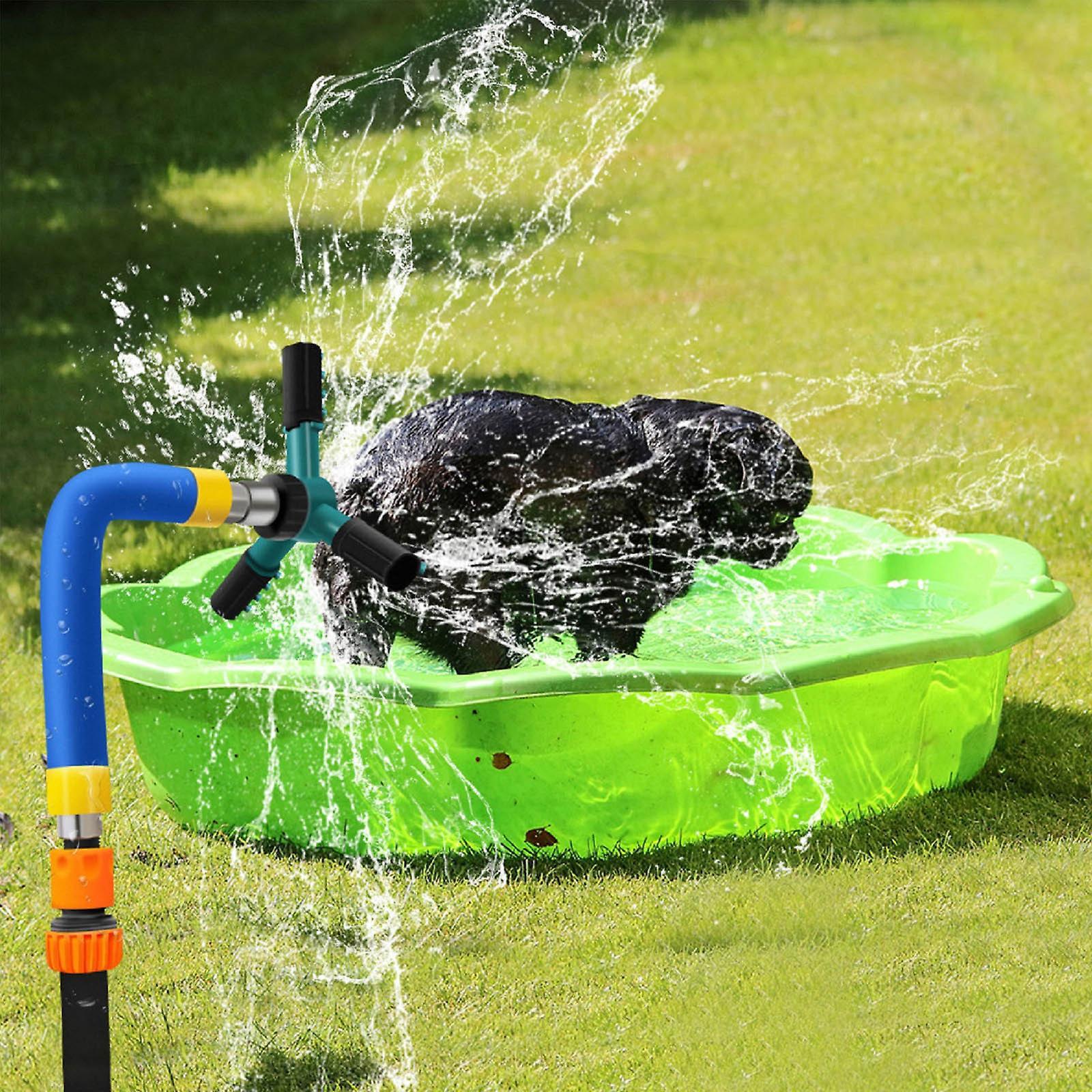 Gaoguang Trampoline Sprinklers, Garden Sprinklers, 360 Degree Rotating  Sprinklers Large Area Coverage, Trampoline Sprinklers Garden Trampoline Spr...