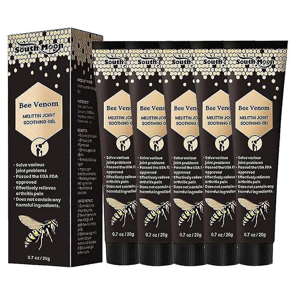 DWSM Bee Venom New Zealand Bee Venom Professional Treatment Gel, Bee Venom Professional Treatment Gel-HZ3 5PCS