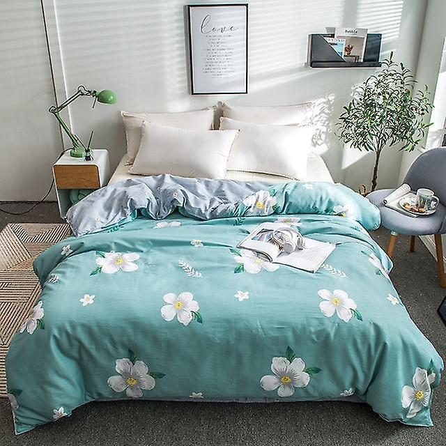 Slowmoose Ab Version Dual Sided Soft Comfortable Cotton Printing Duvet Cover & Sham 150x210cm / Sham