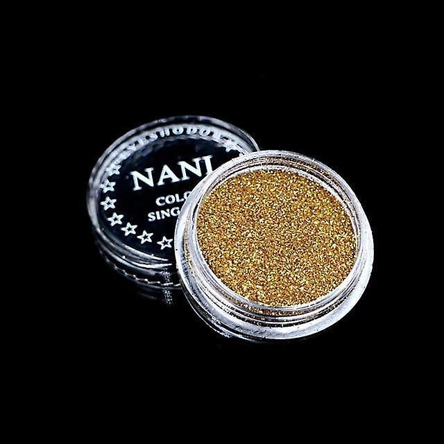 Slowmoose Long Lasting Glitter Powder-eye Shadow Makeup Gold1 1Pc