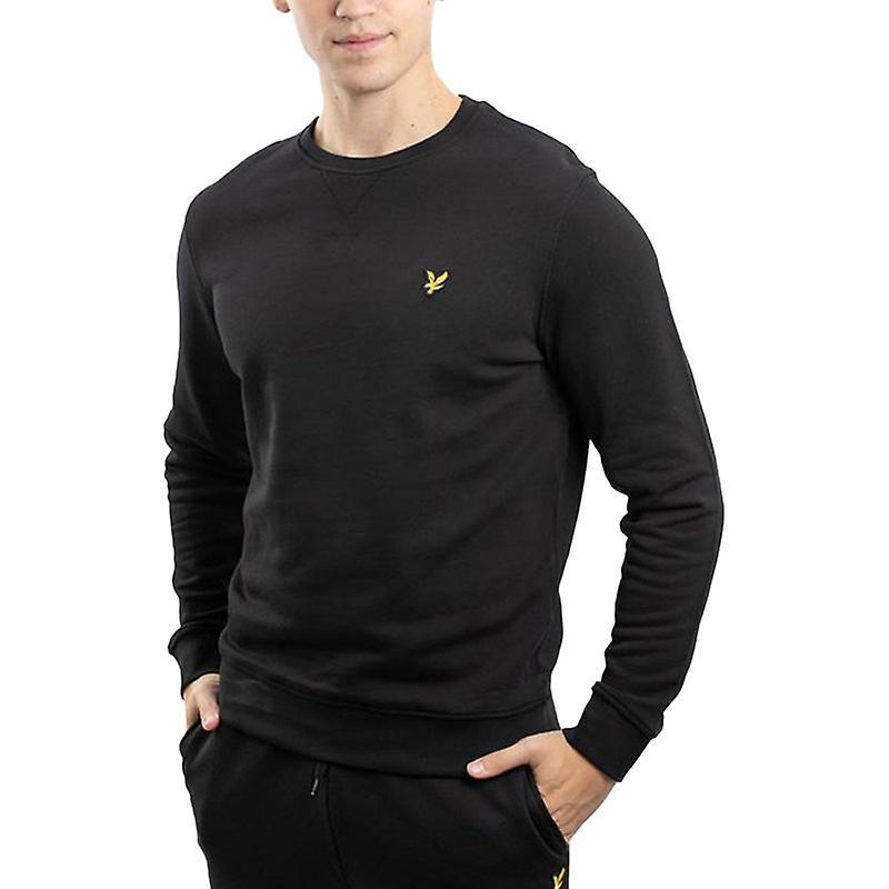 Lyle & Scott Mens Jumpers Crew Neck Knitted Winter Sweat Pullover Sweatshirts Black M