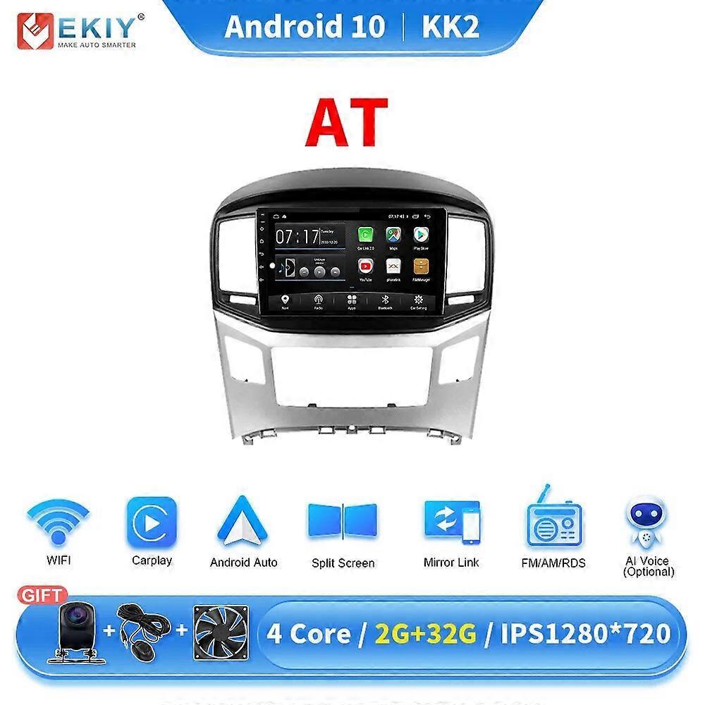 Redkid 8G 128G 2 Din Android Car Radio For Hyundai H1 Grand Starex 2007 - 2015 Stereo Carplay Auto Navi GPS Multimedia Player KK2 2G 32G AT