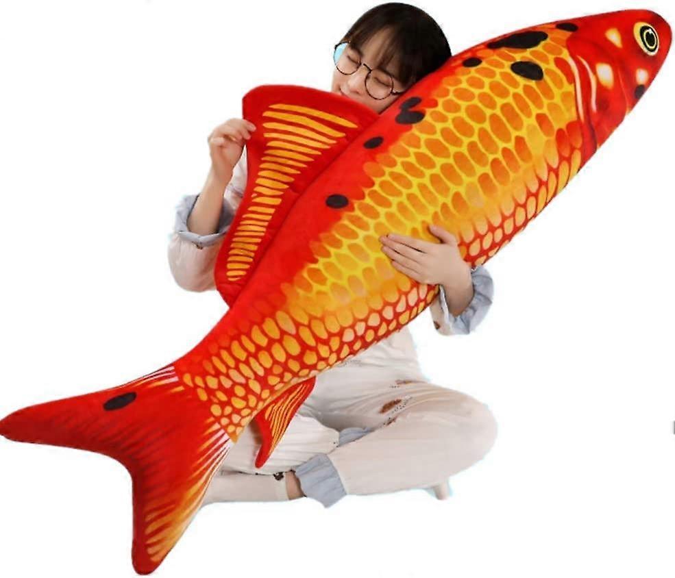 Liangnv Giant-Simulation Fish Plush Toy/Toy Pillow/Stuffed Animal Toy, Used for Home Decoration Gifts, Toy Pillow (31.5 inches / 80 cm)